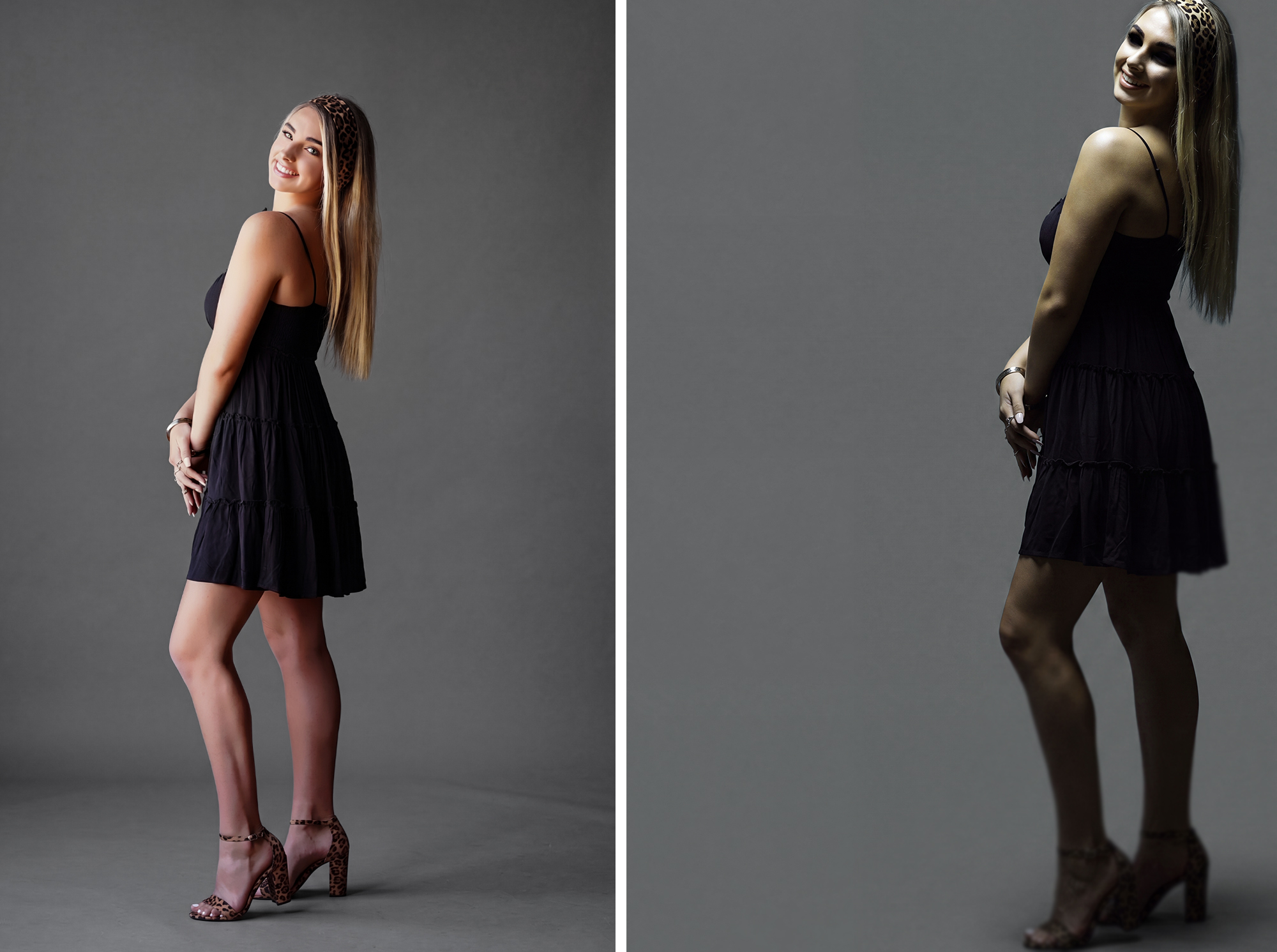 Before and after crop comparison